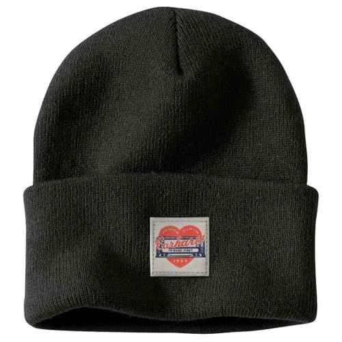 Carhartt Womens Knit Heart Patch Beanie