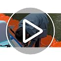 Inflatable Paddle Board Seat Cushion with Drop-Stitch Construction - Portable & Stabilizing