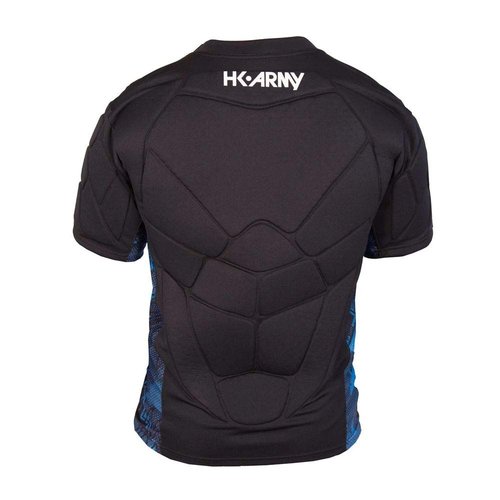 HK Army Crash Chest Protector - High-Impact Protective Gear for Paintball & Airsoft - Lightweight Safety Armor Vest - Black, Size M/L