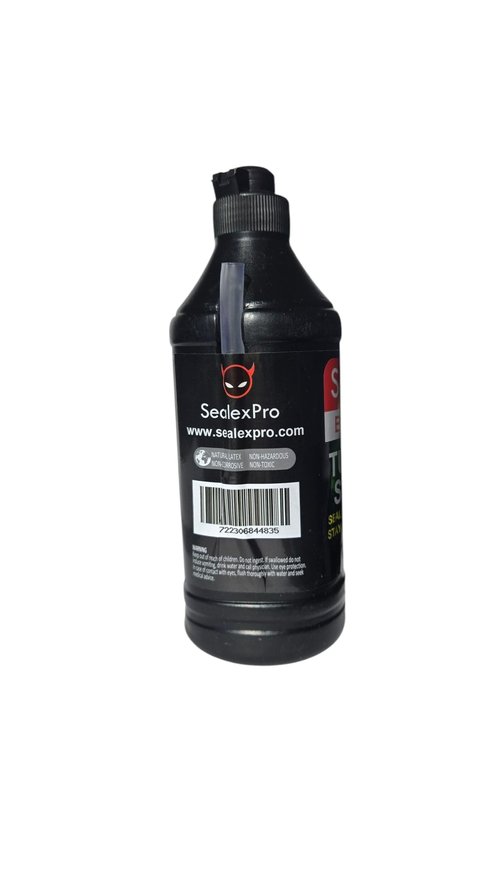 500ml (16oz) SealexPro Tubeless Tire Endurance Sealant Fast-Sealing, Long-Lasting Puncture Protection for Bikes Tires