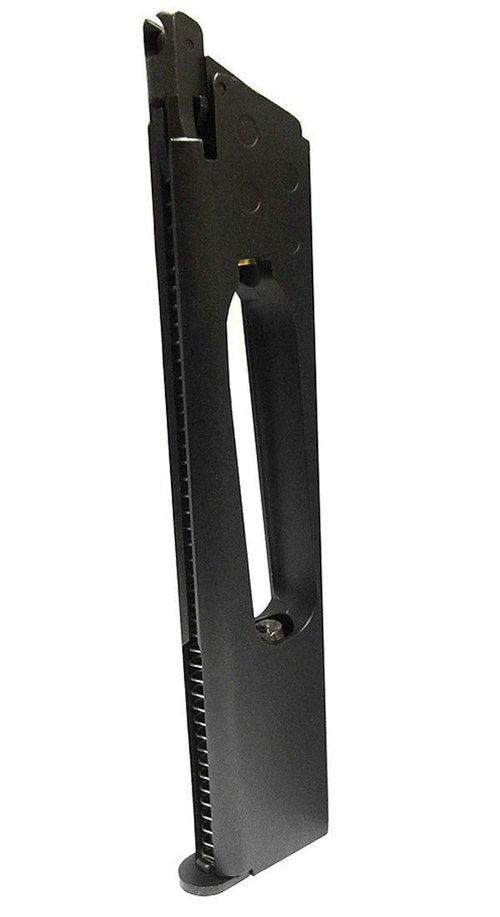 Elite Force 1911 Blowback 6mm BB Pistol Airsoft Gun, Black, Spare 27-Shot Magazine (Mag Only)