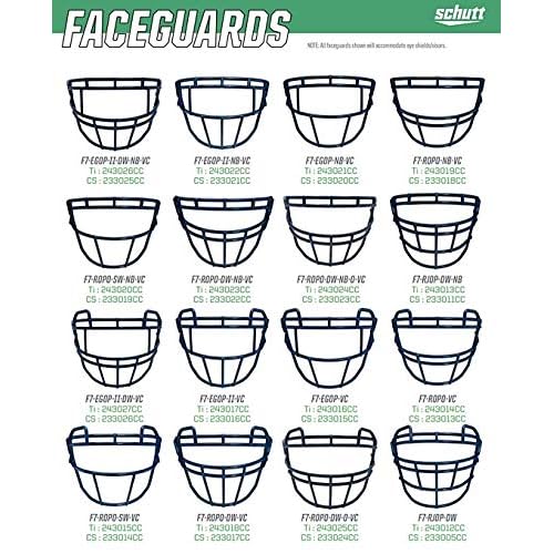 Schutt F7 ROPO-NB-VC Facemask