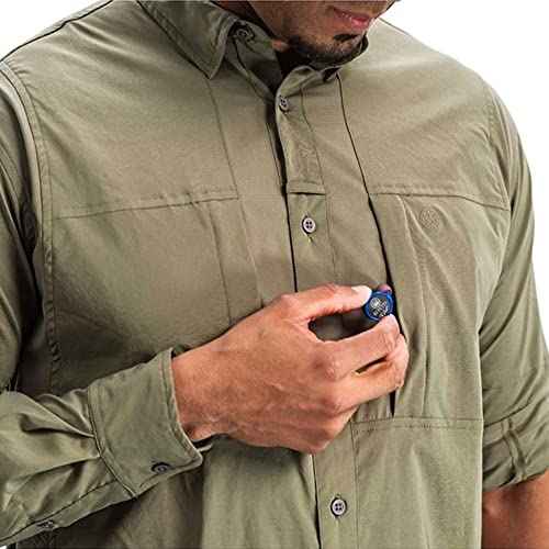 Beretta Men's TKAD Flex UV 50 Sun Protection Breathable Active Hunting Outdoor Casual Long-Sleeve Button-Down Shirt
