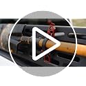 Heavy Duty Roof Rack Shovel Holder Kit for Trucks & Cars | Quick Release Clamp