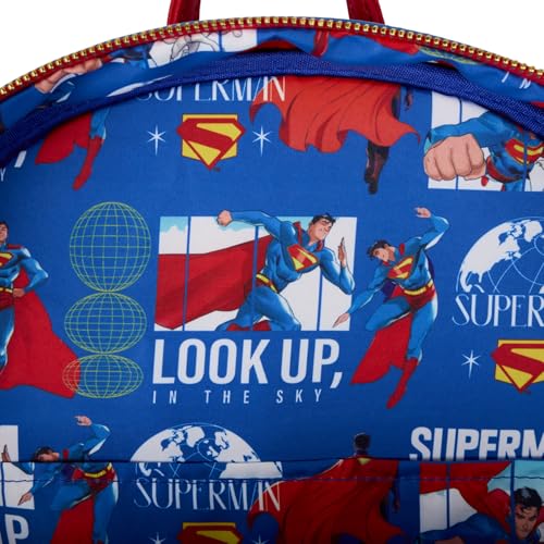 Loungefly Warner Bros Dc Superman Full-Size Backpack