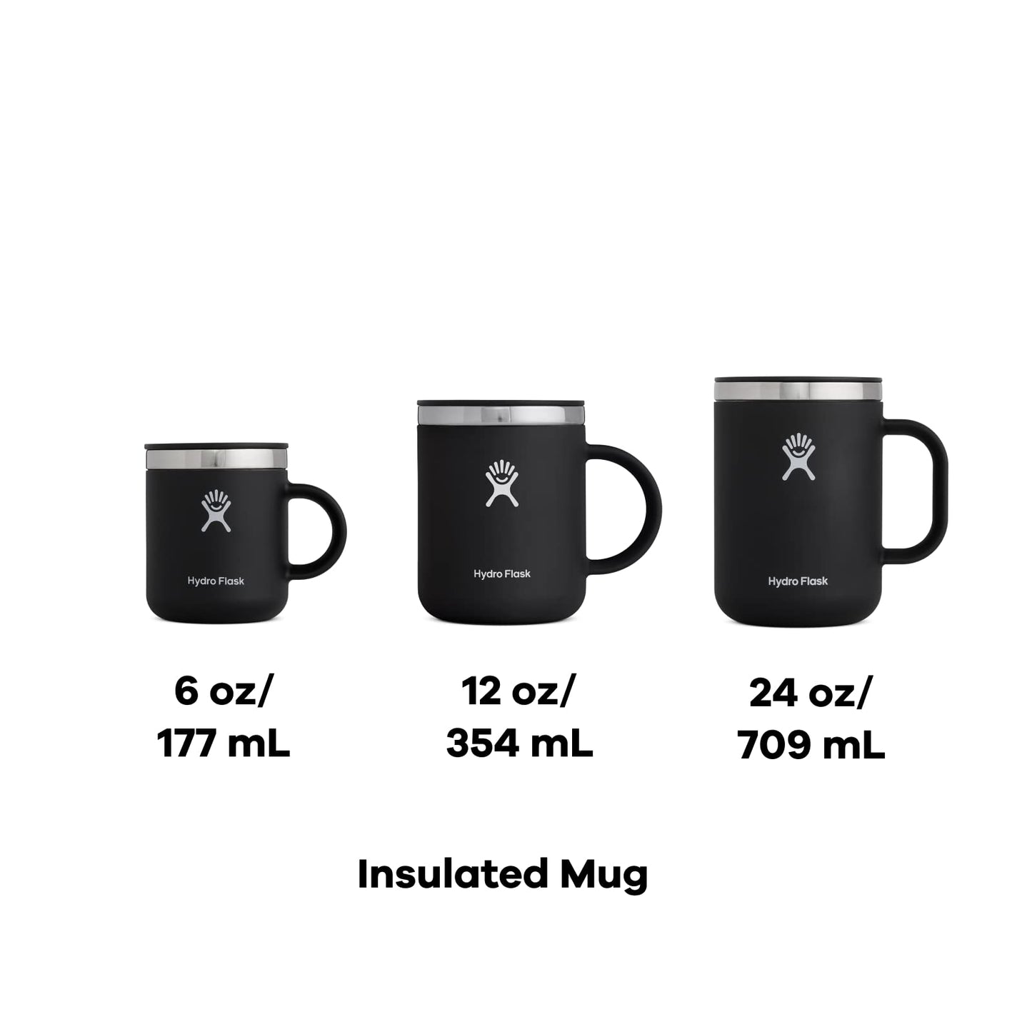 Hydro Flask Coffee Mug – Insulated Stainless Steel, Non Spill, Leak Resistant Travel Mug 24 Oz Trillium Pink