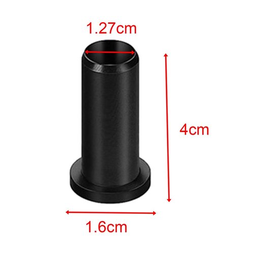 Tdoutop 4Pcs 1/2 Inch Oar Locks Bushings Boat Hardware Nylon Oar Sleeve Boat Tool Holder