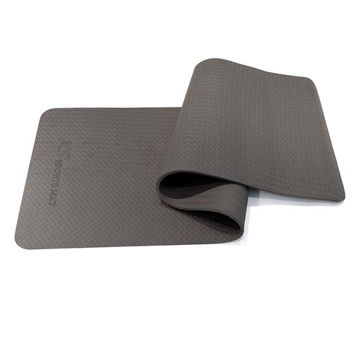 KS Premium Yoga Mat - TPE Material, Excellent Resilience, Non Slip, 72” x 24” Extra Thick 0.4"(10 mm) with Carrying Strap
