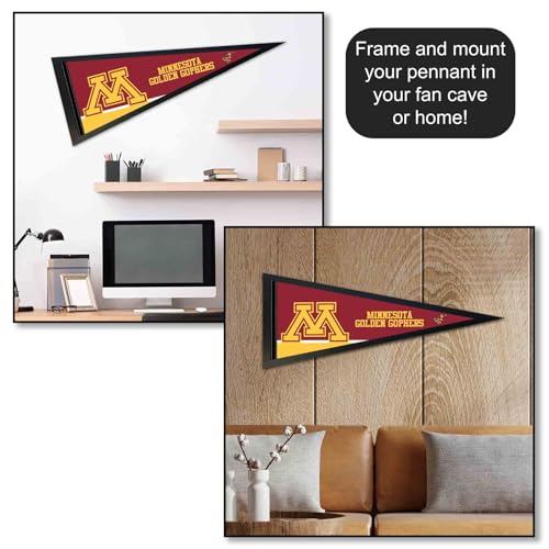 Minnesota Gophers Felt Pennant 12x30 Inch College Team Flag
