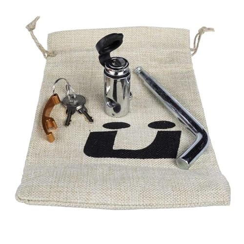 Kuat Stainless Steel Hitch Lock for Bike Racks 1.25" Secure Locking System