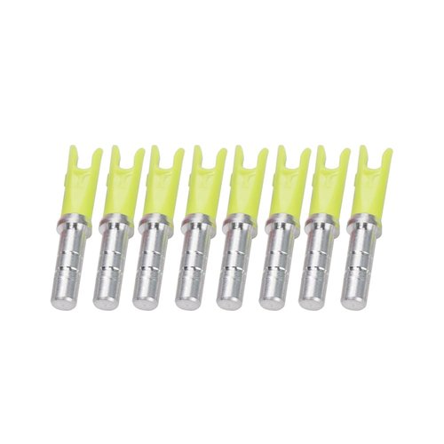 20PCS Archery Arrow Nocks ID 4.2mm/.165" Aluminium Insert Arrow Nock Tail for DIY Hunting Shooting Arrows