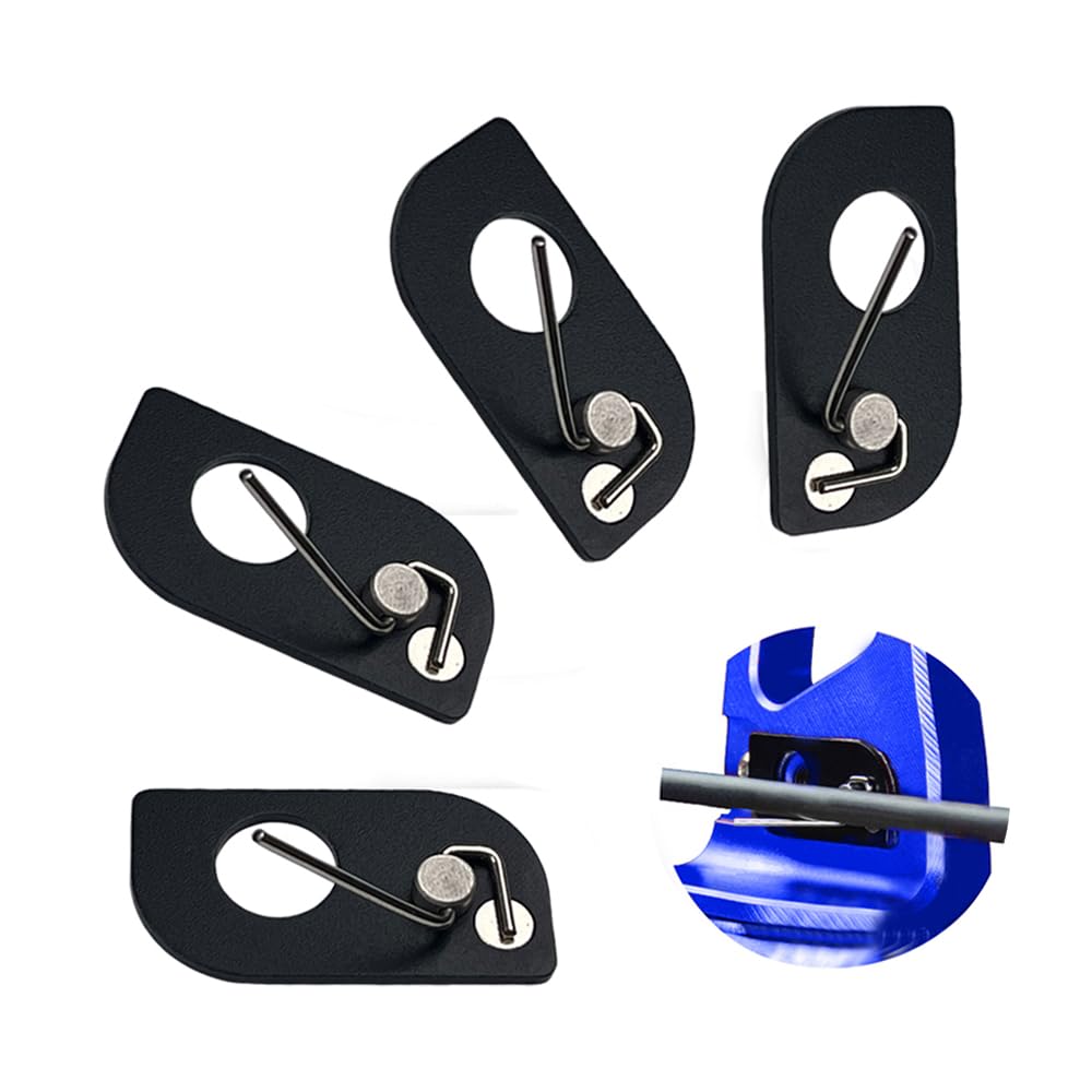 - QI HUO JU - 4Pcs Archery Recurve Bow Arrow Rest Magnetic Adhesive Back Arrow Rest Stick on Recurve Bow for Right and Left Hand Practice Targeting Shooting (Right Hand)