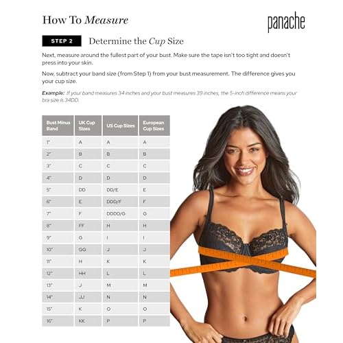 Panache Women¡¯s High Impact Underwire Sports Bra ? Max Support, Moisture Wicking, Secure Fit Workout Bra for Women