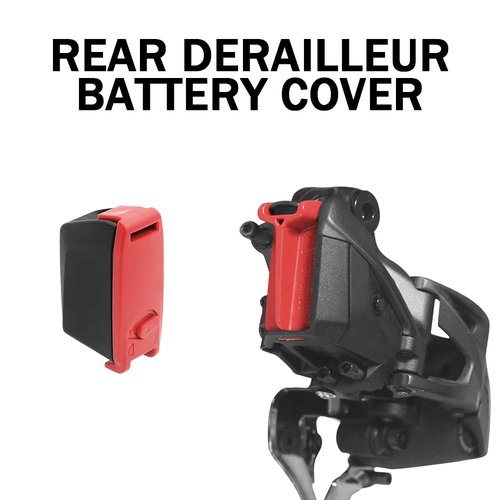 for SRAM eTap AXS Battery Protector Set (2-Pack) | Front/Rear Derailleur Cover | Waterproof & Shockproof | Compatible with Red/Force/Eagle Series (Transmission end)