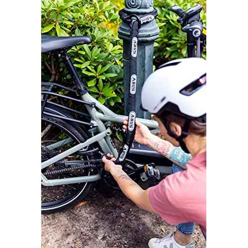 ABUS Frame Lock Insert Chain - Adaptor Chain 2.0 6KS - Chain for Secondary Bike Security - 6 mm Thick - 100 cm Long - Black