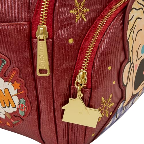 Loungefly Twentieth Century Studios Home Alone Triple Pocket Mid-Size Backpack