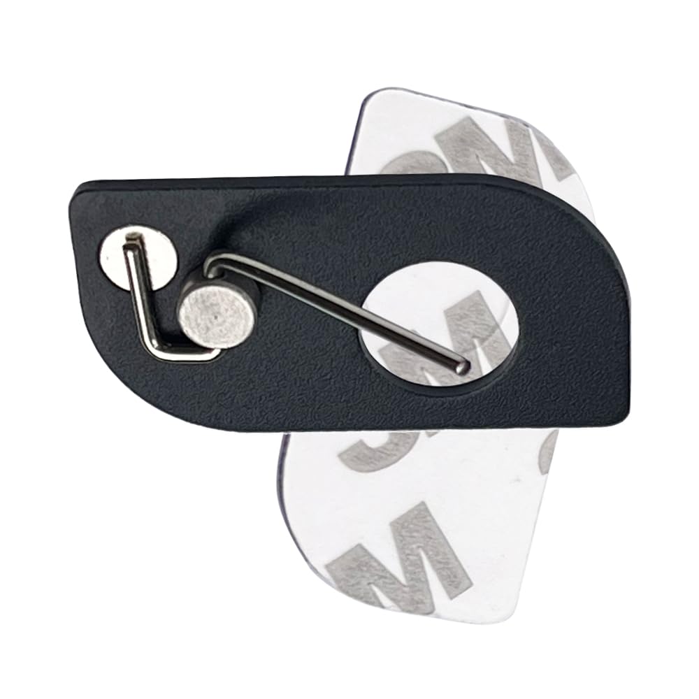 - QI HUO JU - 4Pcs Archery Recurve Bow Arrow Rest Magnetic Adhesive Back Arrow Rest Stick on Recurve Bow for Right and Left Hand Practice Targeting Shooting (Right Hand)