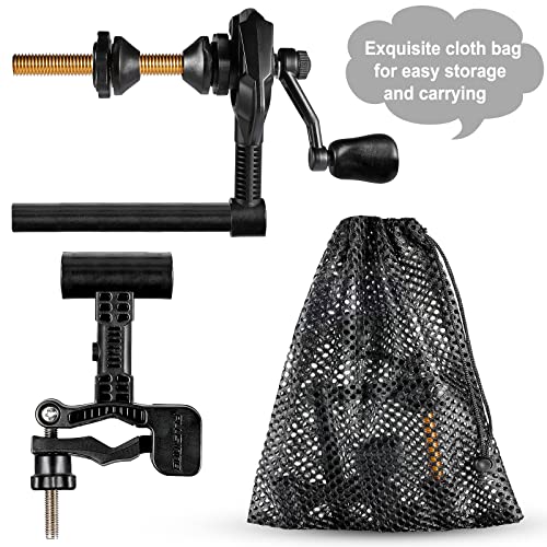 Fishing Line Spooler for Reels and Rods - Versatile Line Unwinding Tool with Clamp - Variation of Fishing Rod Clamp Spooler