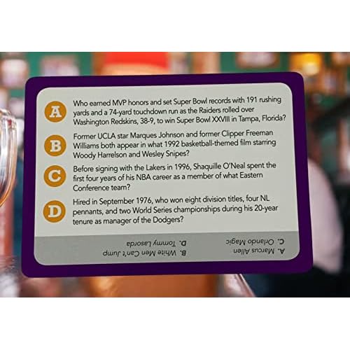 You Gotta Know Los Angeles - Sports Trivia Game