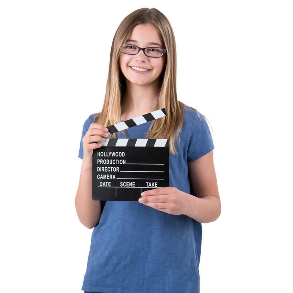 12-Count Movie Clapboard Hollywood Movie Film Theme Party Decorations, Academy Awards 7"x 8" (2-Pack)