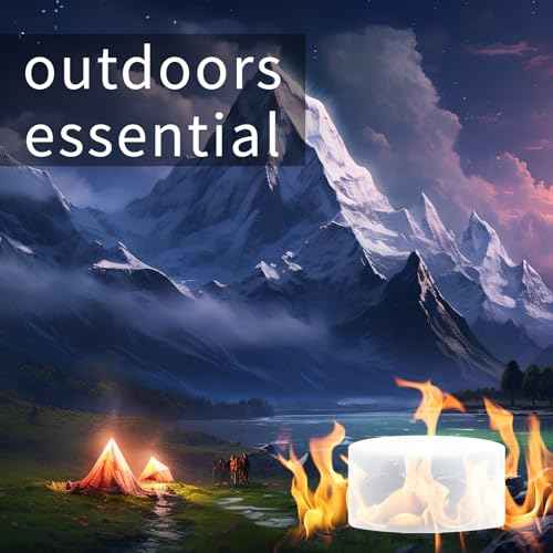 Solid Fuel Tablets Fire Starter for Fireplace, for Indoor and Outdoor use, for Campfires, BBQ, Fire Starters for Grill and Wood Stove - Firelighters