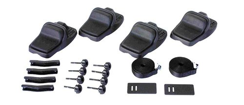 INNO INA452 Padded Universal Mount (1) Kayak Cradle Carrier,Black