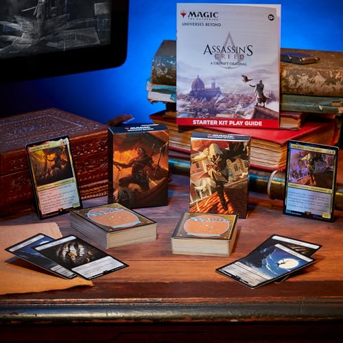 Magic: The Gathering - Assassin’s Creed Starter Kit | Learn to Play Magic with 2 Assassin’s Creed-Themed Decks | 2 Player Collectible Card Game for Ages 13+