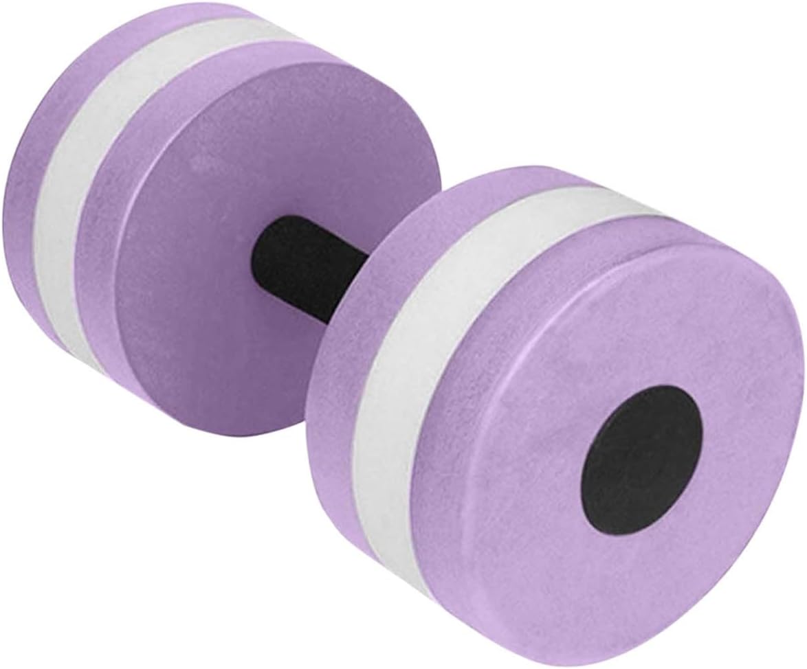 2-Pack Aquatic Foam Dumbbells - Lightweight EVA Pool Exercise Equipment for Water Aerobics & Resistance Training - Perfect for Swimming Pool Workouts