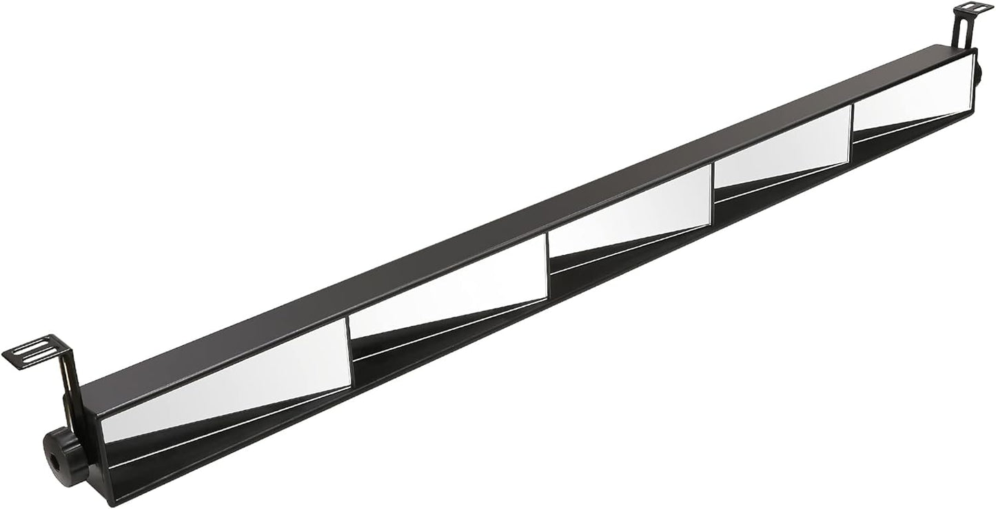 10L0L Universal Golf Cart 5 Panel Mirror for Yamaha EZGO Club Car, Eliminate Blind Spots Wide Angle Rear View Mirror