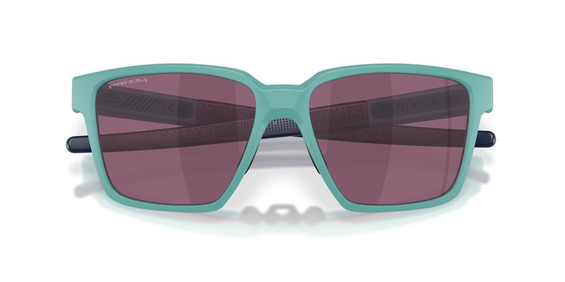 Oakley OO9430 Actuator Square Sunglasses, Matte Pacific/Prizm Road Black, 57 mm