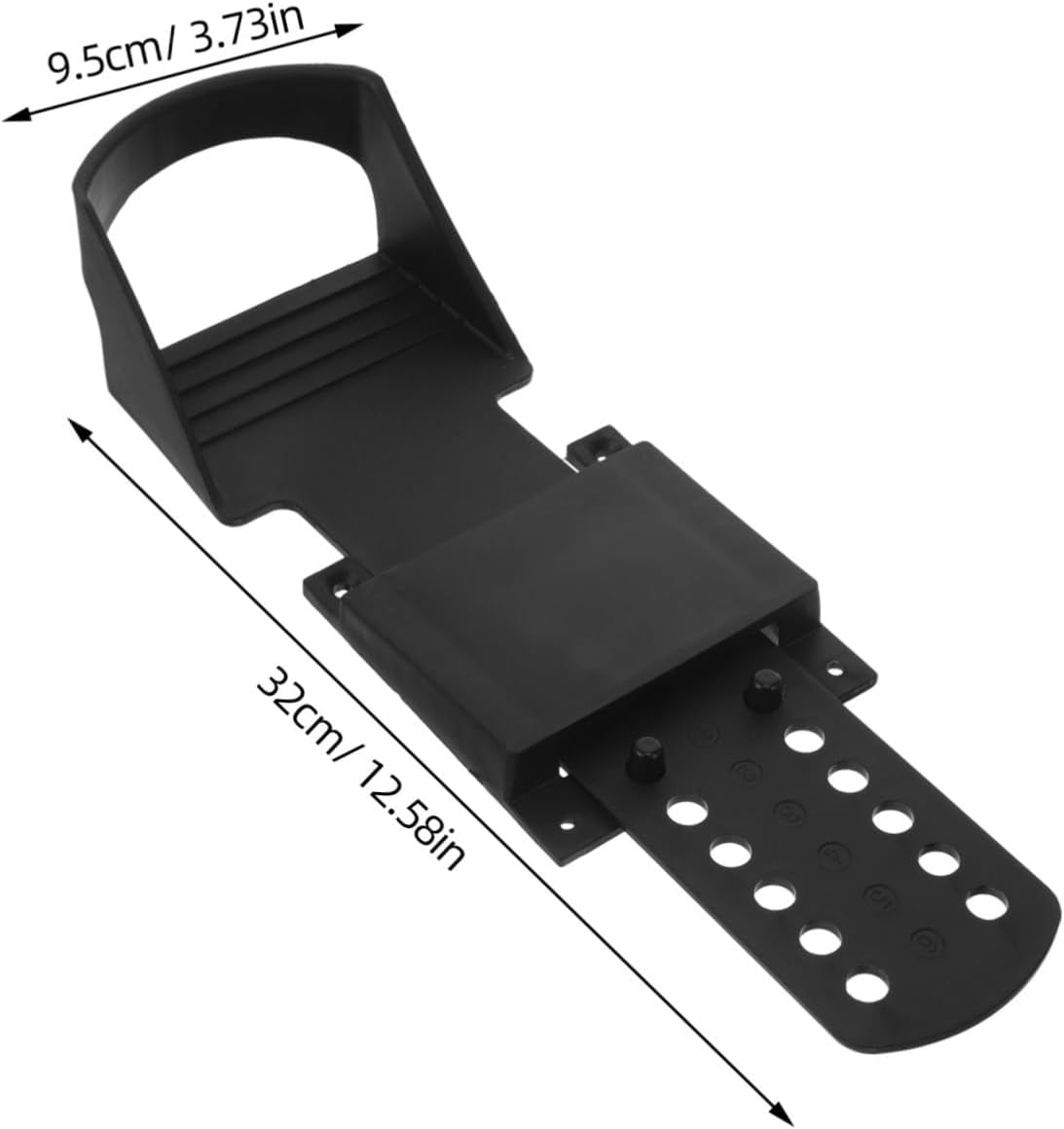 1Pair Skid Rowing Machine Pedals for Exercise Replacement Foot Pedals Compatible with Water Resistance Rowing Machines Durable Rowing Machine Supplies