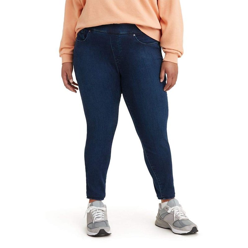 Levi's Women's Plus-Size Shaping Leggings, Just Joking-Dark Indigo (Waterless), 40