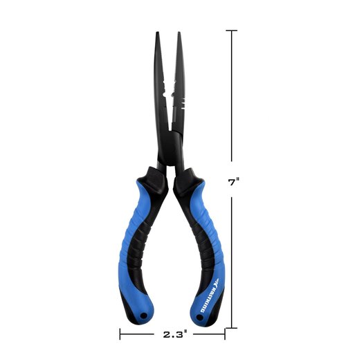 KastKing Intimidator Fishing Pliers, 7 inch Straight Nose
