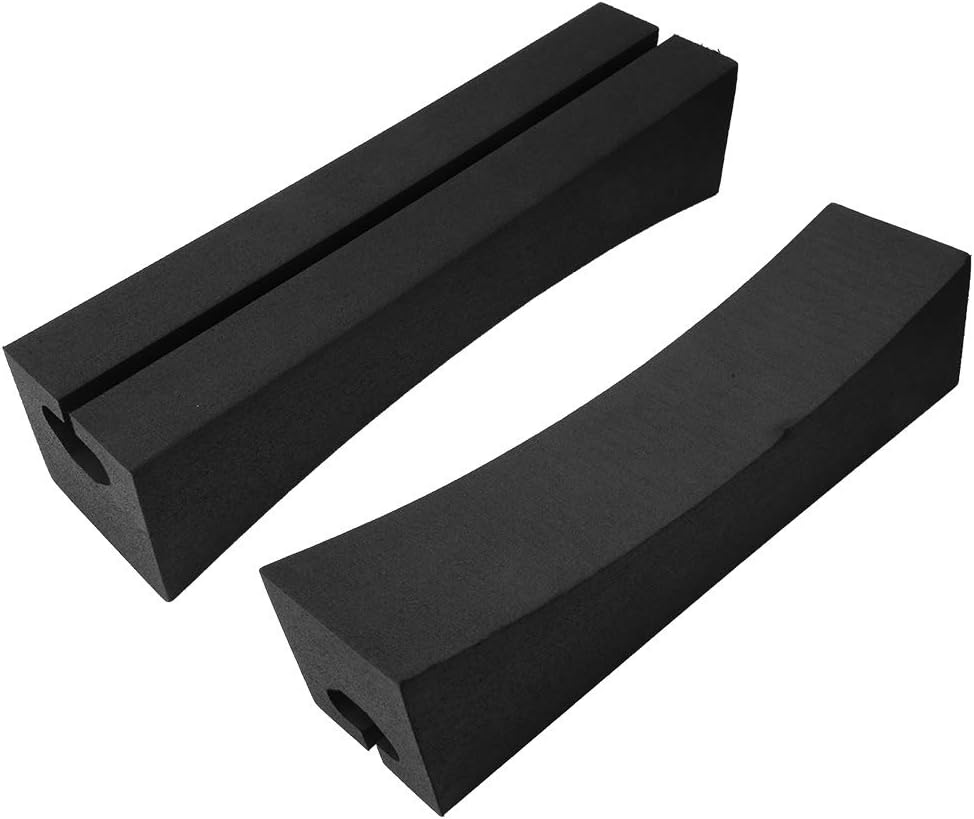 Kayak Foam Blocks for Roof Rack,Portable EVA Soft Oval Car Roof Racks Bars for Outdoor Surfboard Kayak Stand Up Paddle