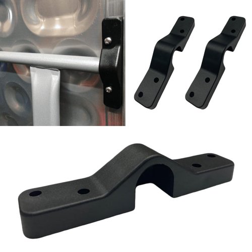 Round Leg Clamp Replacement for Kettler Outdoor Ping Pong Tables - Kettler Ping Pong/Table Tennis Table Bracket Replacement fits Round bar 18mm Dia (4)