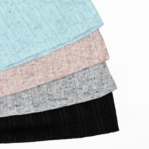 ELLEWIN Cotton Slouchy Beanie Hip-Hop Soft Lightweight Running Beanie Adult Skull Hats Cap for Men Women
