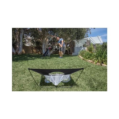 SKLZ Quickster Chipping Golf Net, Black + Balls 12 Pack