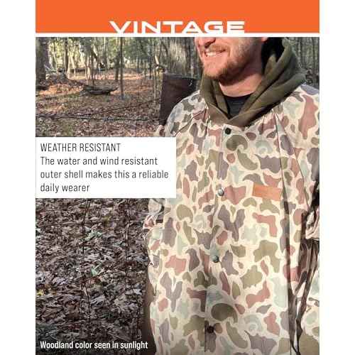FROGG TOGGS mens Men's Vintage Quilted Jacket