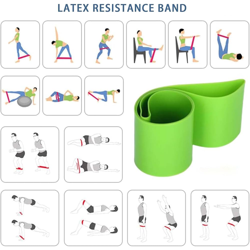 2025 Upgraded Pilates Essentials Kit for Women, 11-Piece Better Me Pilates Essentials Kit for Women, Booty Bands for Working Out Glutes, 25cm Figure 8 Resistance Band Yoga Bands (Blue)