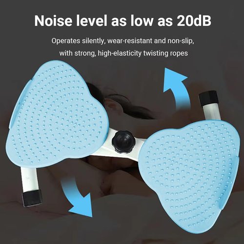Exercise Twist Boards,Waist Twister Machine Exercise,Balance Board for Foot Massage and Weight Loss(Blue)