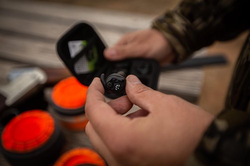 Walker's Silencer Wireless NRR25dB Electronic Sound Suppression Hearing Protection Earbuds for Shooting, Hunting, Range, Black