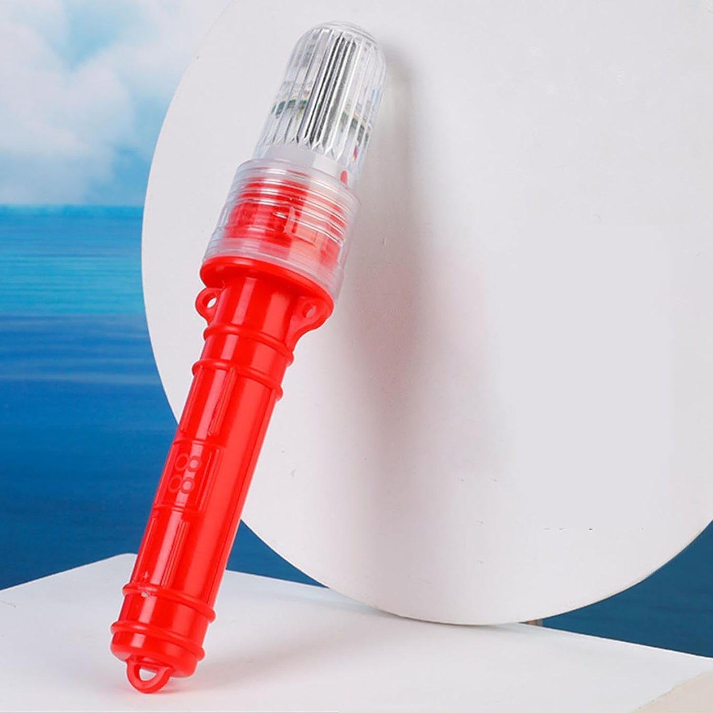 2 PCS Boat Flares, Boat Flares Approved Marine, Emergency Safety Kit for Fishing Nets, Buoys & Boats (Red)