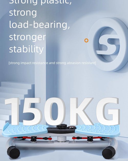 Flexforge pilates twister,waist twisting machine,Noiseless Ab Twister for Belly Fat Loss,for women belly fat,for home (Blue)