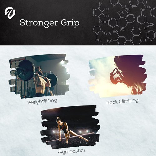 EVMT Brands Liquid Chalk, Mess Free Gym Chalk for Weightlifting, Gymnastics, Rock Climbing. Sweat Resistant and Long Lasting for Stronger Grip. Package May Vary.