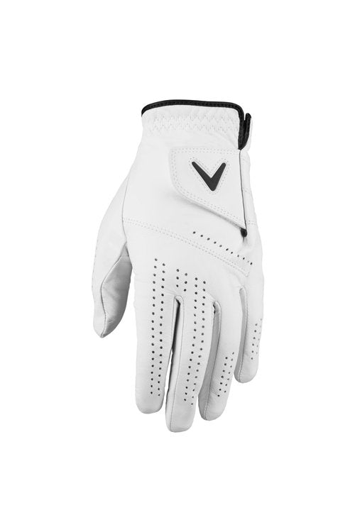 Callaway Golf Dawn Patrol Glove (Worn on Left Hand, White 2024, Large, Standard)