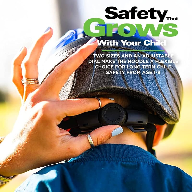 Joovy Noodle Kids Bike Helmet S-M Blueberry (Medium) - Adjustable, Ventilated