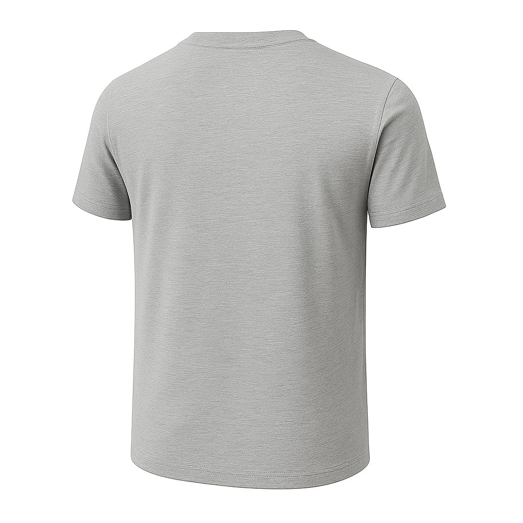 2-Pack Bulk Men’s V-Neck T-Shirts – Soft Pre-Shrunk Premium Cotton, Short Sleeves, Reinforced Collar, Crew Neck, Casual Fit