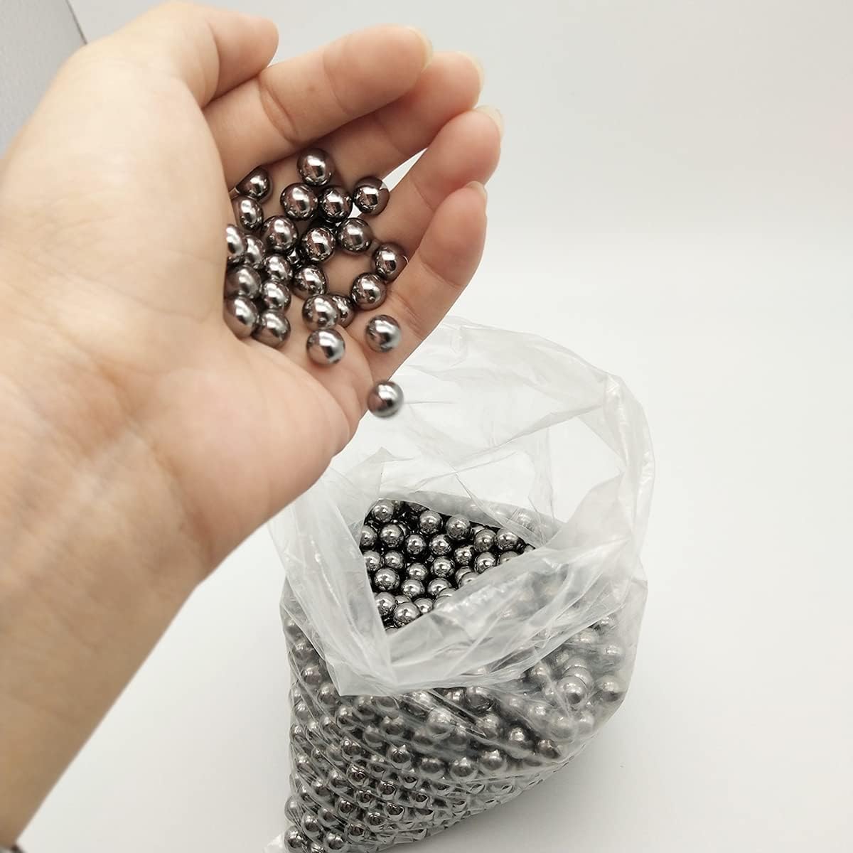 1000pcs 3/8inch Steel Ball Slingshot Ammo 9.525mm Precision Steel Bearing Balls…