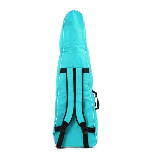 LEONARK Fencing Storage Bag for Epee Saber and Foil Equipment - Portable Backpack for Fencing Sword Suit and Mask (Lake Blue)