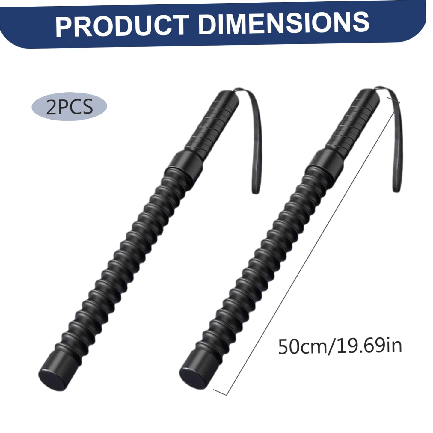 2Pcs Battle Ropes for Home Gym, Ropeless Weighted Battle Ropes, Professional Portable Black Exercise Rope for Indoor Outdoor Home Gym Office Strength Workout #